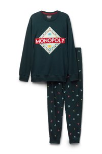 IUMAN Intimissimi Uomo HASBRO MONOPOLY SET Pigiama green/verde