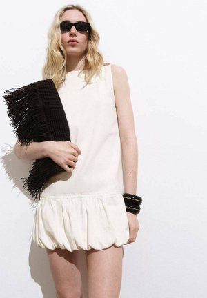 Rochie din denim - white