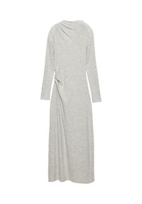 SOFT TOUCH GATHERED - Maxi šaty - light grey