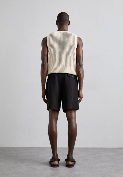 LARDINI BERMUDA UOMO - Shorts - black