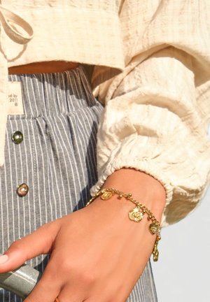 My Jewellery BOTANICAL WITH CANDY FLOWERS - Armband - gold-coloured
