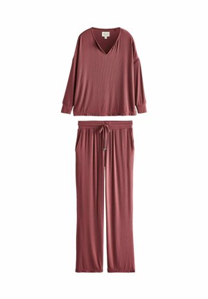 REGULAR FIT - SET - Pyjama - rosewood
