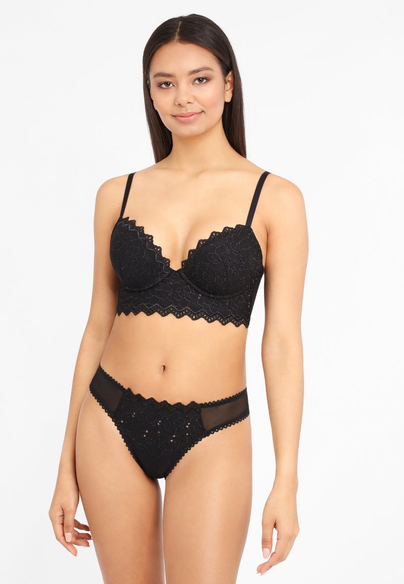 Lascana Vivance Push Up Bh Schwarz Zalando De