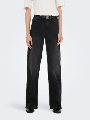 JDY JDYFELINA - Wide leg - black denim