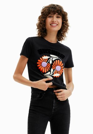 SAVE NATURE - Triko s potiskem - black