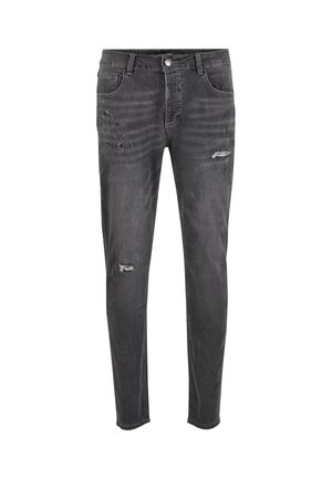 Alessandro Zavetti, ARTIGLIO SLIM FIT DENIM JEAN - Slim fit jeans - dark grey wash
