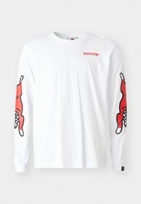RUNNING DOG - Long sleeved top - white