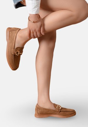 GABRIEL - Chaussons - tabac