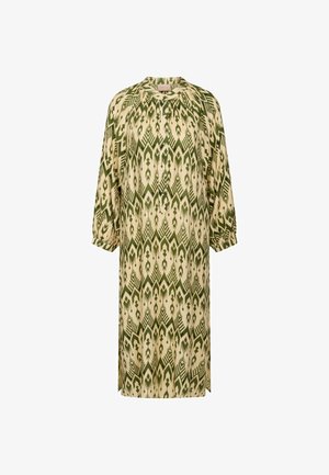 Unmade Copenhagen KATYUM - Nappali ruha - print offwhite green