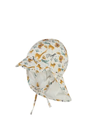 MIT NACKENSCHUTZ ZOOTIERE - Cap - ecru
