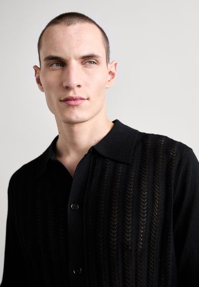 NN.07 THOR - Cardigan - black