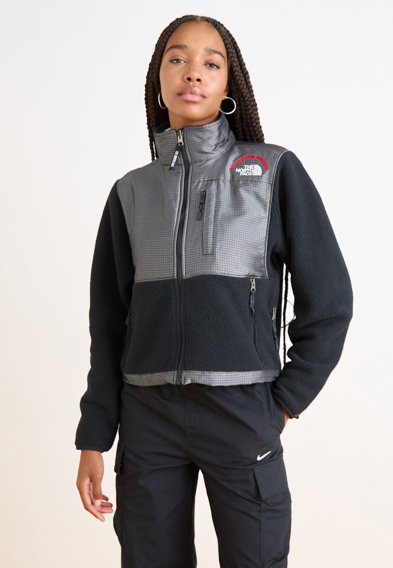 The North Face W RETRO DENALI JACKET - Veste polaire - black/moonstone grey
