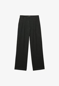Selezionato, charcoal pinstripe