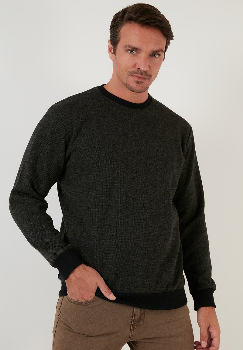 Buratti SLIM FIT Jumper khaki Zalando.de