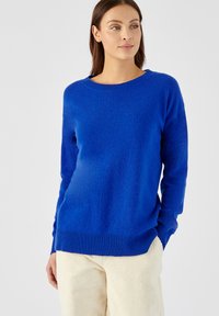 Damart PULL COL ROND EN PUR - Trui - bleu porcelaine