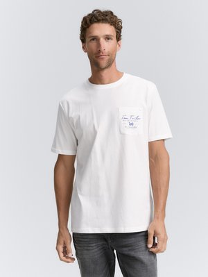 KURZARM - T-Shirt print - weiß