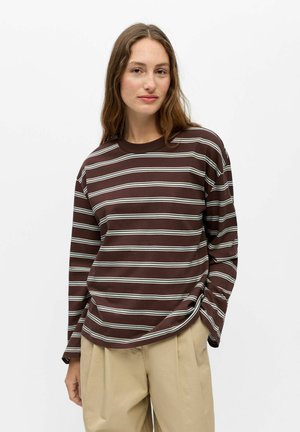 Object, T-SHIRT LONG-SLEEVED - Camiseta de manga larga - seal brown