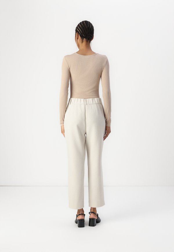 ALLY PANTS - Trousers - sand2