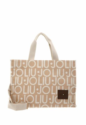 LIU JO, SHOPPER TASCHE L 40 CM - Shopping bag - naturale