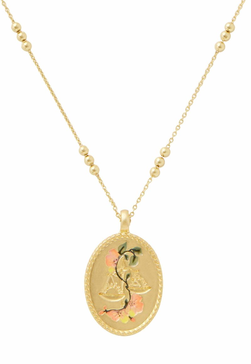 FABLE ENGLAND LIBRA ZODIAC Necklace goldcoloured/gold-coloured