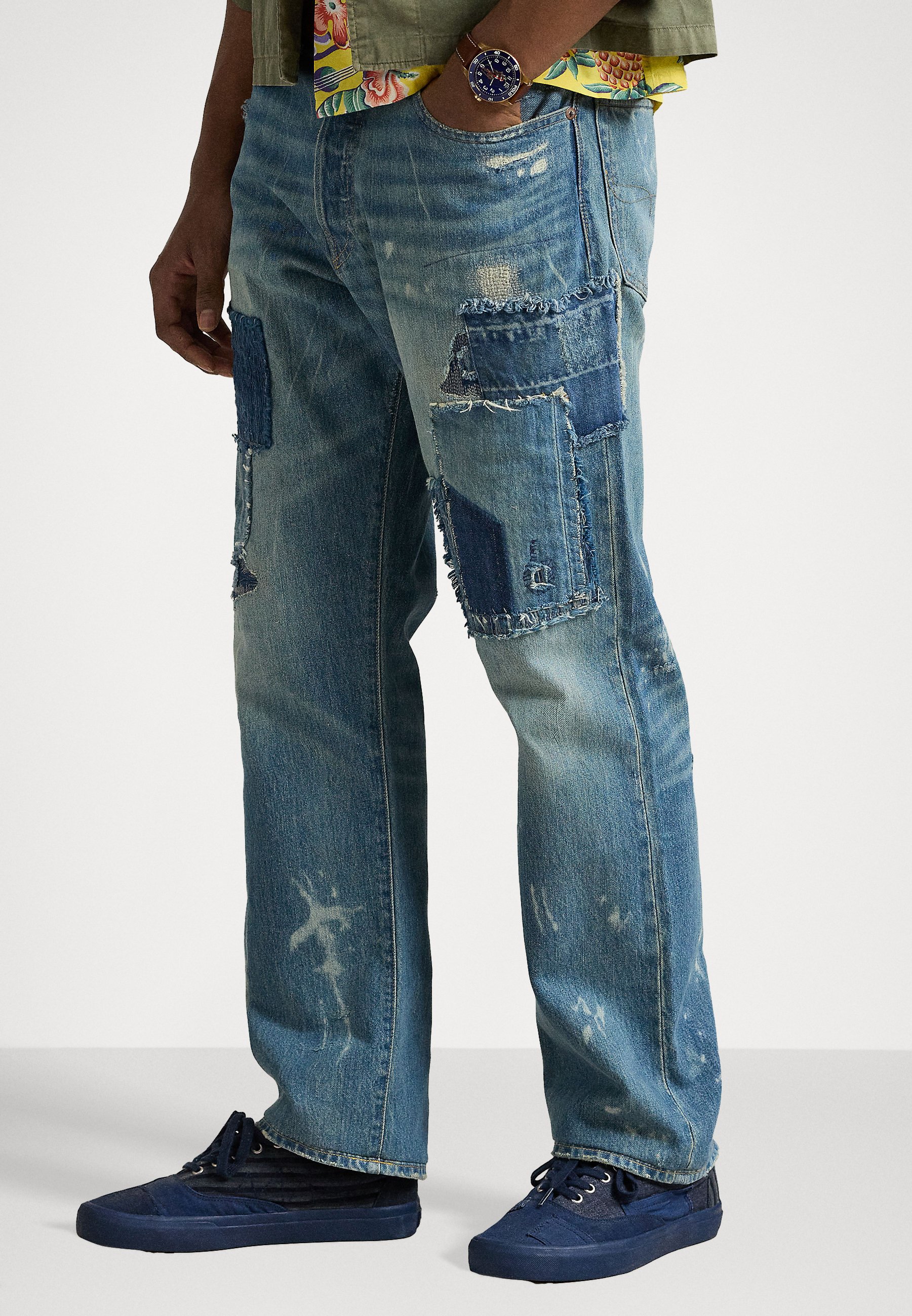 Polo Ralph Lauren VINTAGE CLASSIC DISTRESSED JEAN - Straight