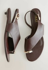 Next REGULAR FIT - Sandale - chocolate brown