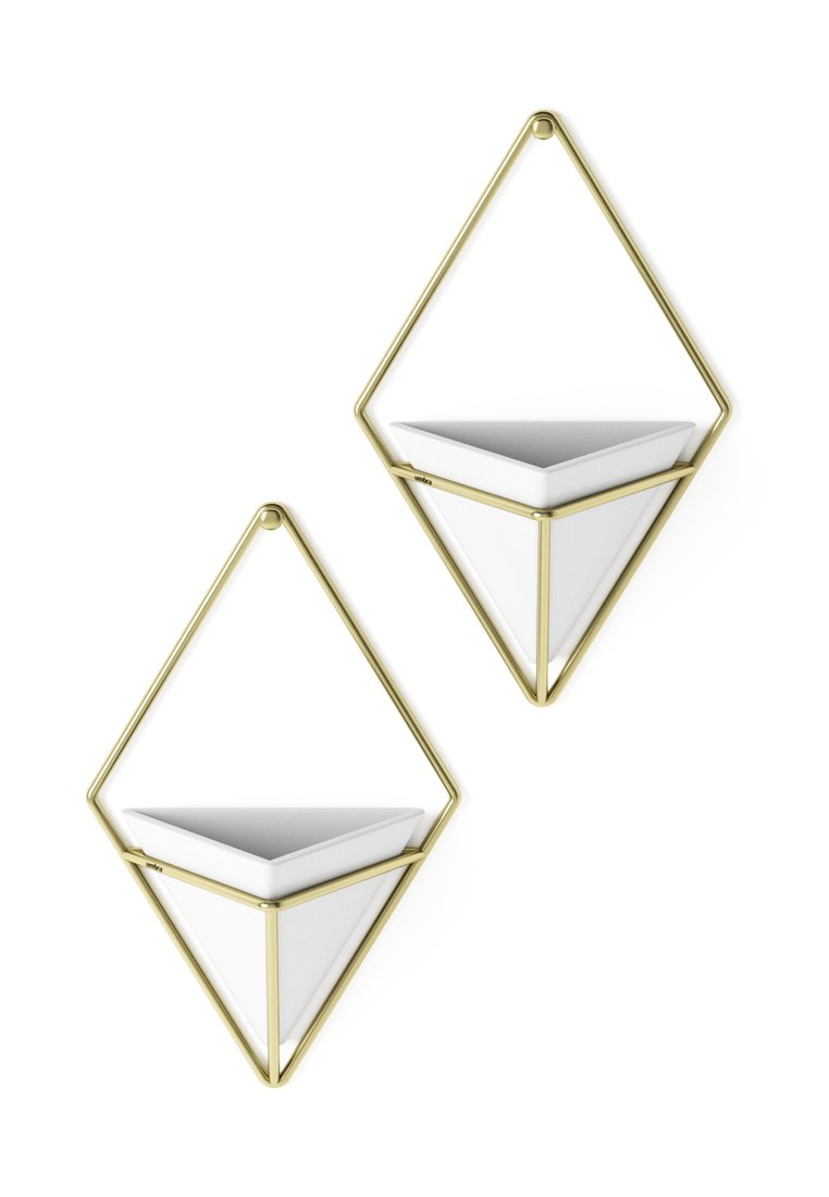 Umbra Pot de fleurs blanc