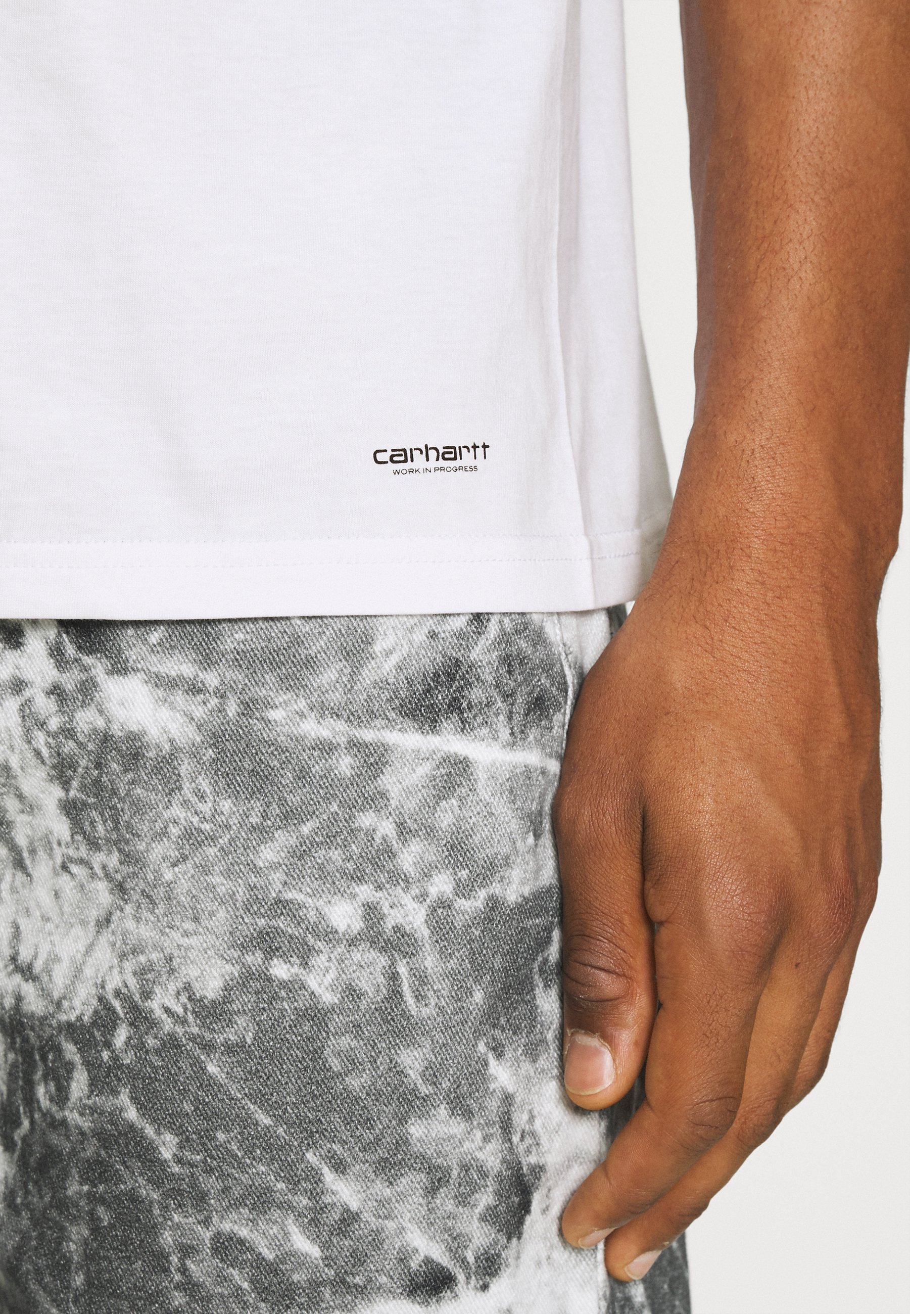 CARHARTT STANDARD CREW NECK T-SHIRT 2枚セット Carhartt WIP Standard Crew Neck T-Shirt 2 Pack Black/Black