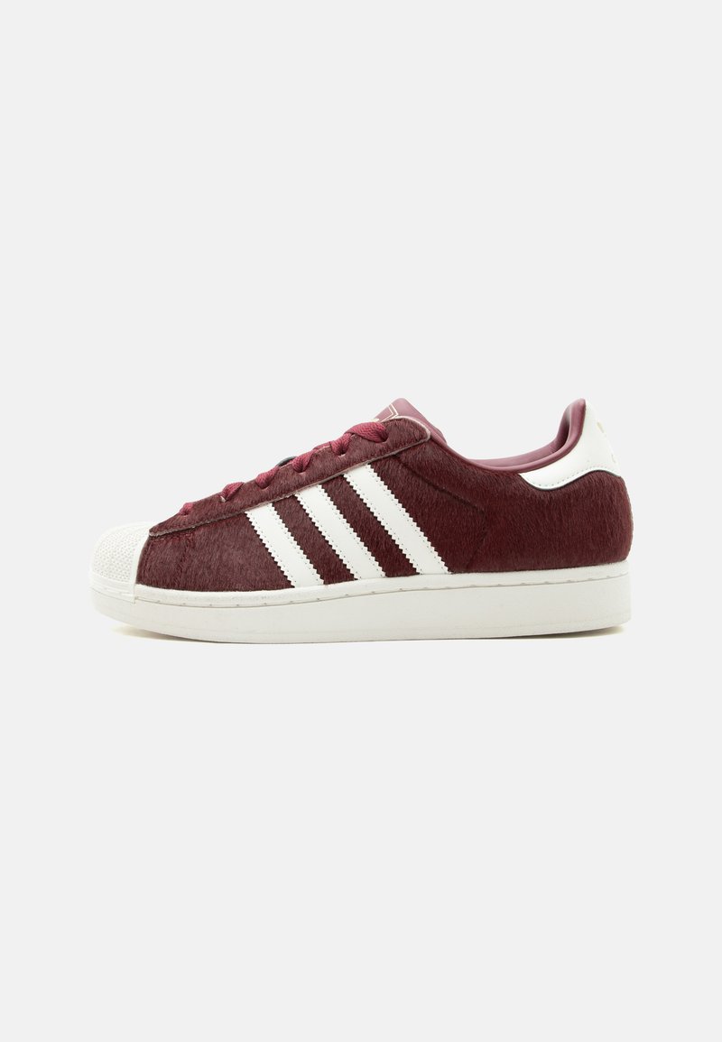 adidas Originals SUPERSTAR II shadow red/off white/gold-coloured metallic/dark red