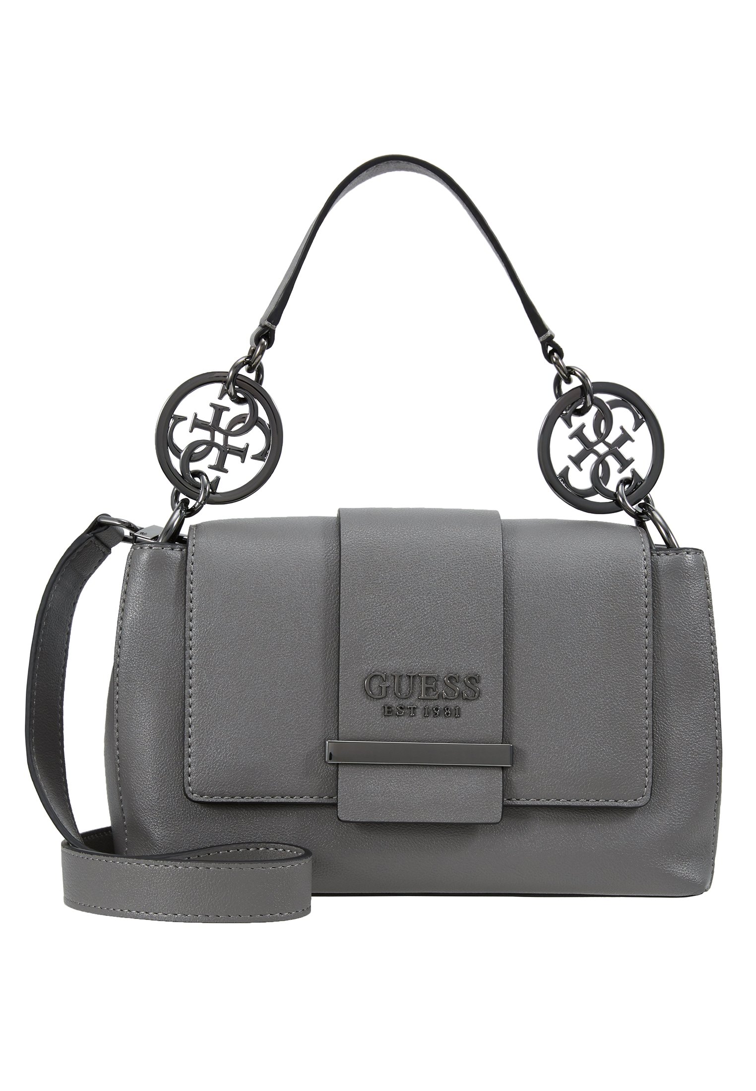 Guess TARA TOP HANDLE FLAP Håndveske grey Zalando.no Guess LIAS TOP HANDLE FLAP Håndveske white Zalando.no