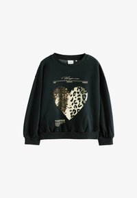 Unausgewählt, black sequin heart