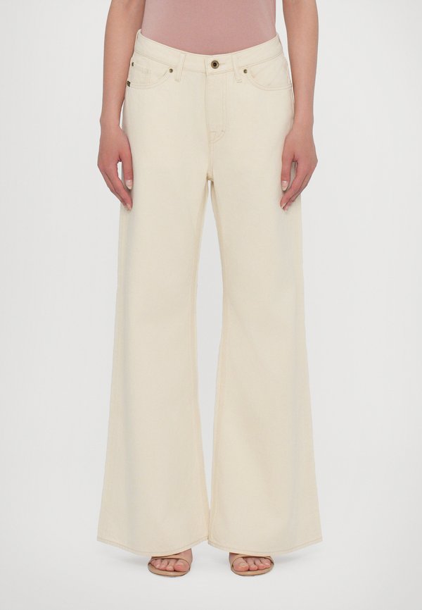 KINNE - Wide Leg - ecru