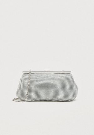 CLUTCH BAG - Geantă plic - silver-coloured