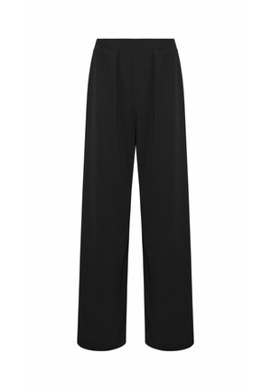 M&Co, WOMEN'S WIDE LEG TROUSERS - Pantalon classique - black
