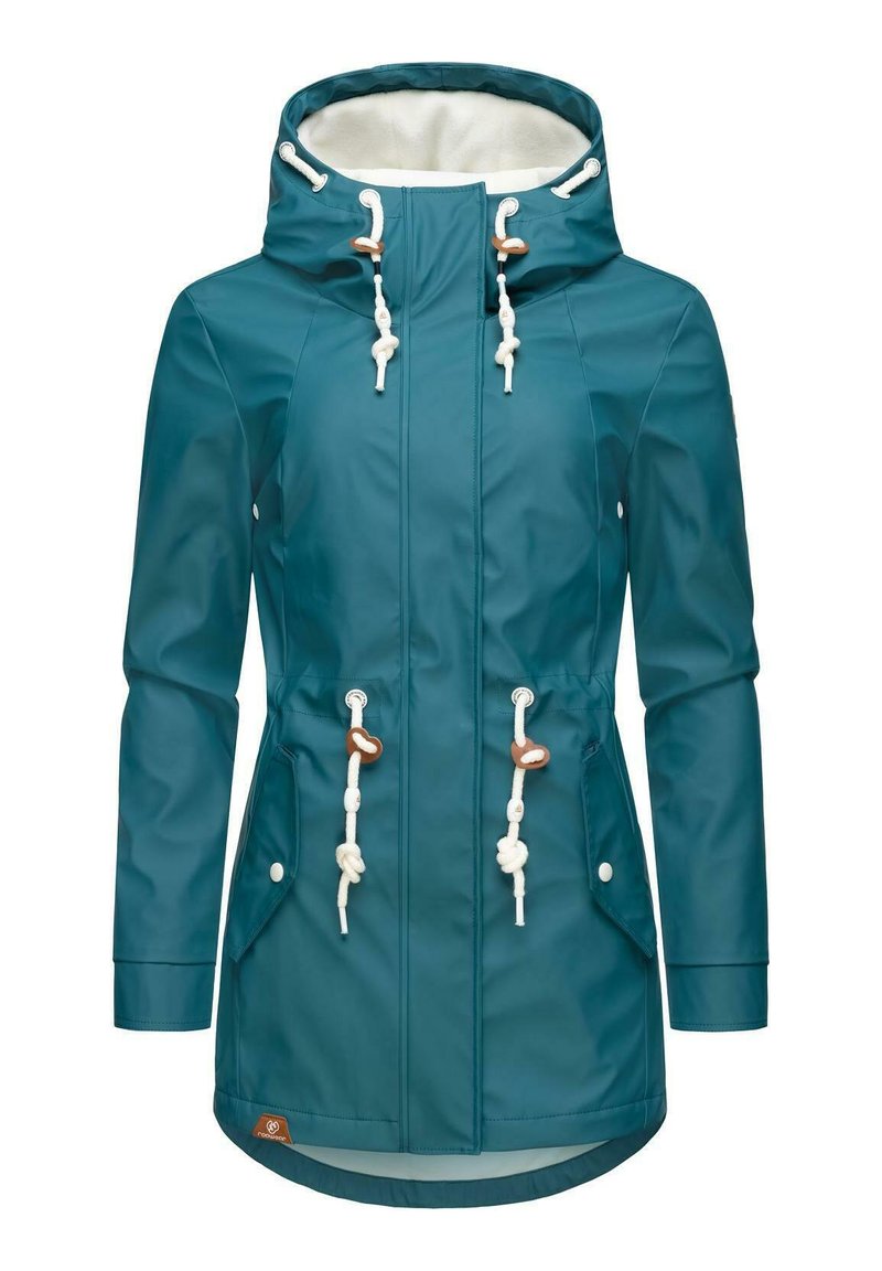 Damen Parkas | Ragwear MONADIS INTL. Parka deep ocean/petrol - ZV23729 Damen Parkas | Ragwear MONADIS INTL. Parka deep ocean/petrol - ZV23729