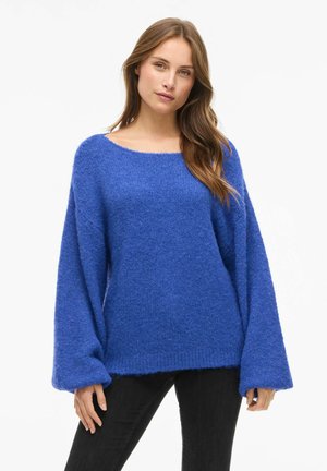VIMARLEY LS PULLOVER - Pullover - mazarine blue
