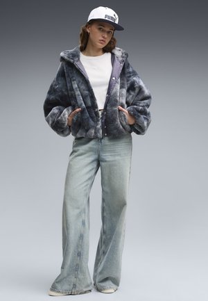 Puma, STREET GLAM HIGHLOFT OVERSIZED JACKE - Winter jacket - inky depths