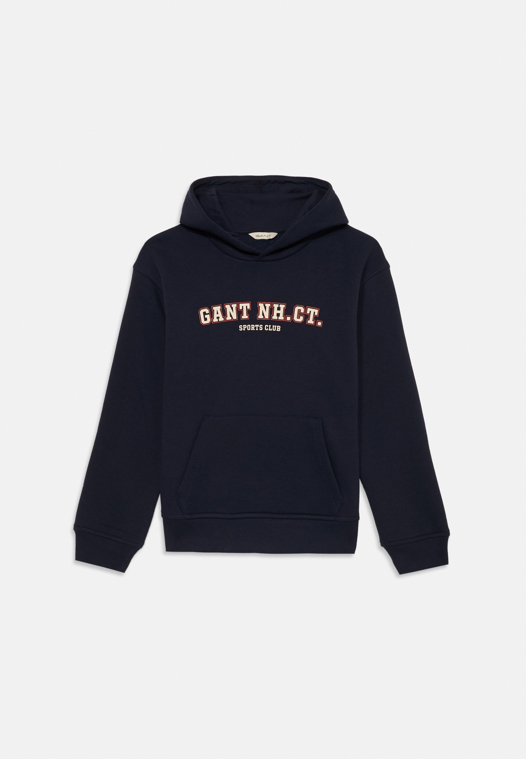GANT GRAPHIC HOODIE UNISEX Sudadera evening blue/azul marino