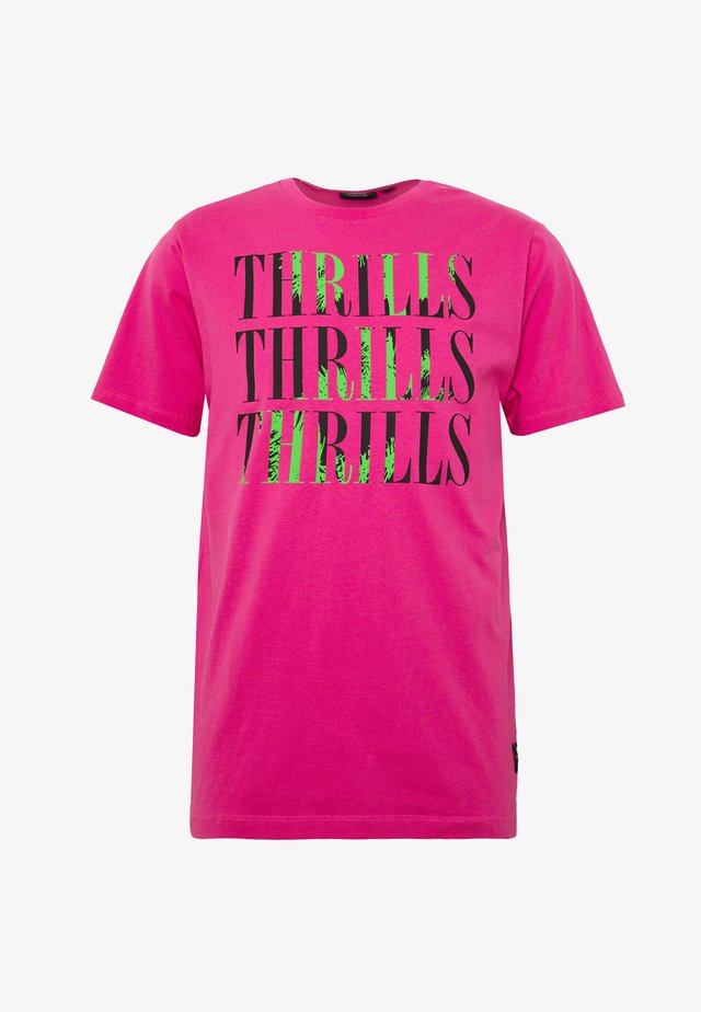 MASON THRILLS - T-shirt print - hot magenta