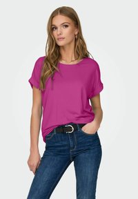 ONLY MOSTER O-NECK - Blůza - purple orchid