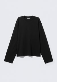 LONG SLEEVED BOXY  - Topper langermet - black dark