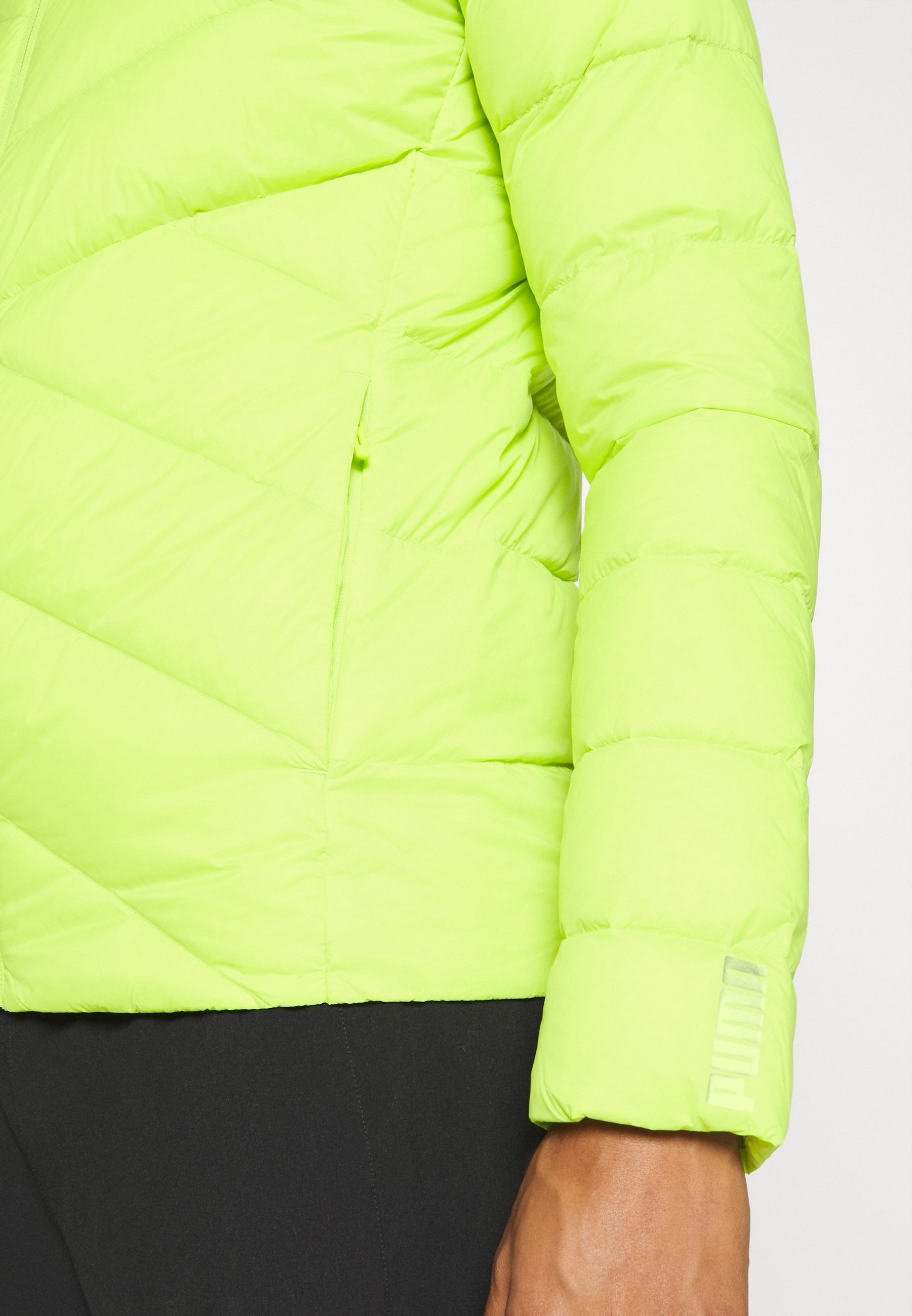 puma neon green jacket
