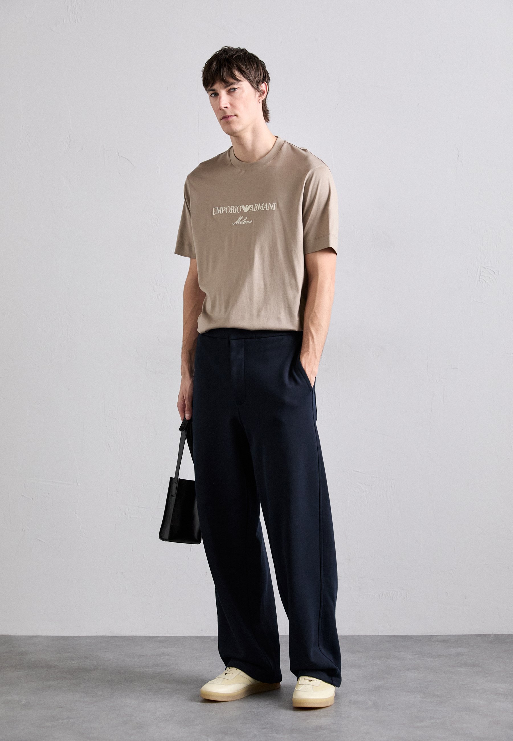 Emporio Armani Trousers - iconico blue navy/dark blue - Zalando.co.uk