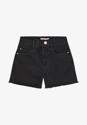 NKFRANDI DNMTAYA  - Džínové kraťasy - black denim