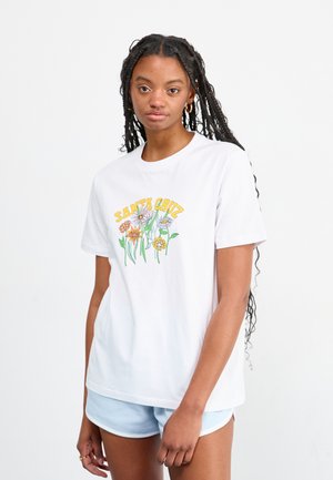 FIELD STRIP  - T-shirts print - white