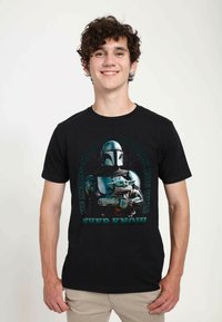 Star Wars STAR WARS: THE MANDALORIAN MEANINGFUL UNISEX - T-shirt z nadrukiem