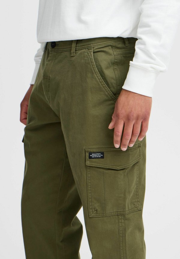 BHEDNAN - Cargo trousers - olive night2