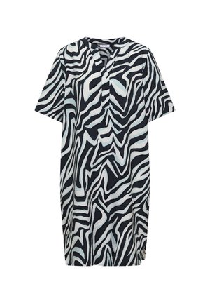 Cecil, KNEE-LENGTH DRESS WITH ZEBRAPRINT - Vestido informal - palm breeze green
