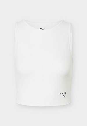 Puma, PUMA X HYROX CROP TANK - Μπλούζα - white