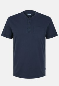 TOM TAILOR MIT STARKER WASCHUNG - T-Shirt basic - sky captain blue